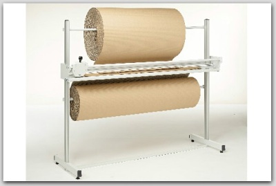 Стойка держатель бумажных рулонов и блока резки. Изображение №1