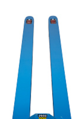 Гидравлическая тележка TOR RHP 2500 кг 2000 мм полиуретановые колеса. Изображение №5