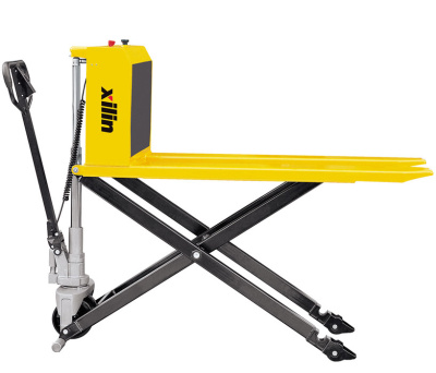 Тележка гидравлическая с ножничным электроподъемом XILIN г/п 1000 кг JFD8. Изображение №1