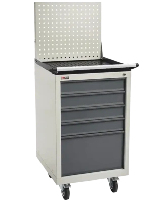 Тумба Диком ВЛ-015-02 с экраном, лотком, колесами и ручкой. Изображение №1