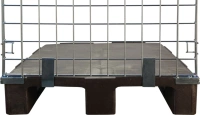 Фото контейнер сетчатый оцинкованный кмб 1200х800х1030мм  на сайте www.kiit.ru в интернет-каталоге КИИТ ☎ +7(800) 707-07-45 Изображение №2