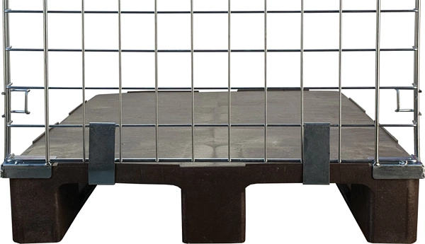 Фото контейнер сетчатый оцинкованный кмб 1200х800х1030мм  на сайте www.kiit.ru в интернет-каталоге КИИТ ☎ +7(800) 707-07-45 Изображение №2