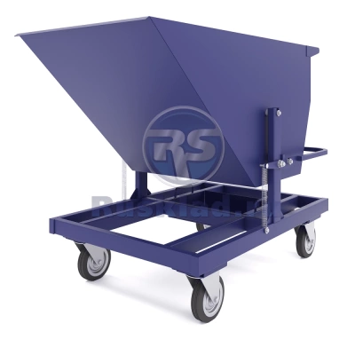 Тележка для сбора стружки и СОЖ. Изображение №1