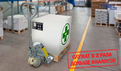Гидравлическая тележка из нержавеющей стали TISEL TZ20 INOX (2000 кг, 1150 мм). Изображение №8