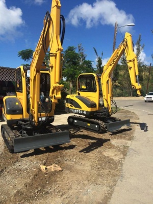 Гусеничный мини экскаватор Yuchai YC35 SR. Изображение №15