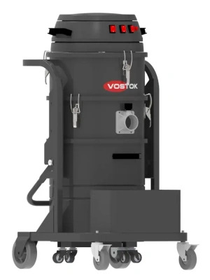 Промышленный пылесос VOSTOK PYO | 3,6 кВт, 60 л, для сбора СОЖ, масла и металлической стружки. Изображение №2