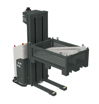 Автономный робот-штабелер ДиКом DMR Carrier P | FMR-робот для паллет 1.5 т. Изображение №13