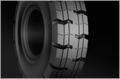 Цельнолитая шина 18x7-8/4.33 EmPower. Изображение №1