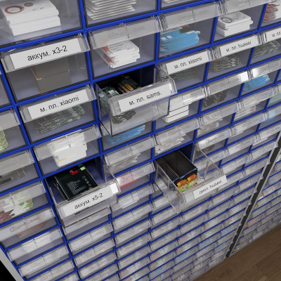 Шкаф с выдвижными ящиками ЛДСП Стелла-техник С-2-126. Изображение №5