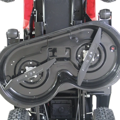 Садовый трактор (газонокосилка с сиденьем) EVOline TRG 84 M (двигатель Zongshen 15 л.с., ширина кошения 84 см, механическая трансмиссия). Изображение №9