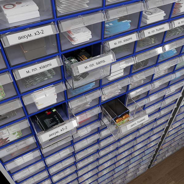 Фото шкаф с выдвижными ящиками лдсп стелла-техник с-2-126 на сайте www.kiit.ru в интернет-каталоге КИИТ ☎ +7(800) 707-07-45 Изображение №5