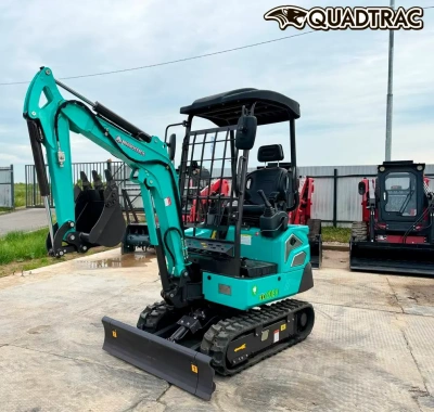 Электрический мини-экскаватор QUADTRAC XN20EV (2000 кг, 5 кВт, глубина копания 2,35 м). Изображение №8