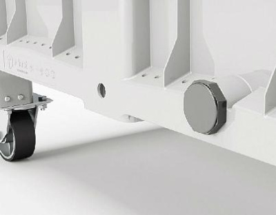 Большой сплошной контейнер iBox на колесах 1200х800х920 мм. Изображение №4