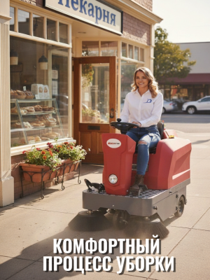 Подметальная машина с местом для оператора EVOline SWB 1250 T. Изображение №3