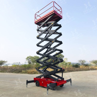 Ножничный подъемник QZ-050-120 OXLIFT 500 кг 12 м. Изображение №2