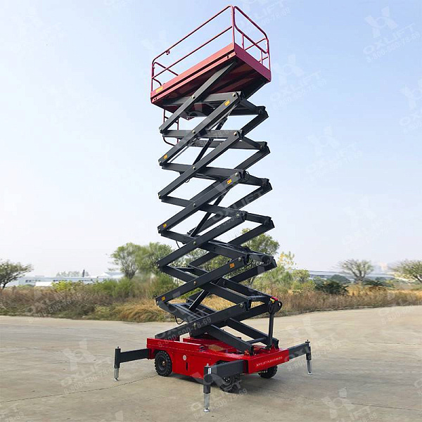 Фото ножничный подъемник qz-050-120 oxlift 500 кг 12 м на сайте www.kiit.ru в интернет-каталоге КИИТ ☎ +7(800) 707-07-45 Изображение №2