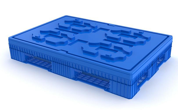 Фото разборный пластиковый облегчённый контейнер polybox на сайте www.kiit.ru в интернет-каталоге КИИТ ☎ +7(800) 707-07-45 Изображение №6