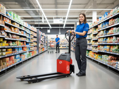 Электрическая тележка EP Equipment PT20 (EPT20-EZ) (2000 кг, литий-ион 48/20 Ач, длина вил 1150 мм). Изображение №3