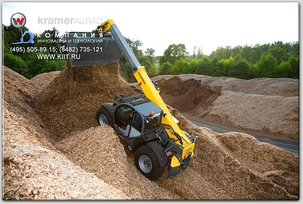 Фото телескопический погрузчик kramer 5507 на сайте www.kiit.ru в интернет-каталоге КИИТ ☎ +7(800) 707-07-45 Изображение №5