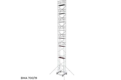 Алюминиевая вышка Megal ВМА 700/19. Изображение №1