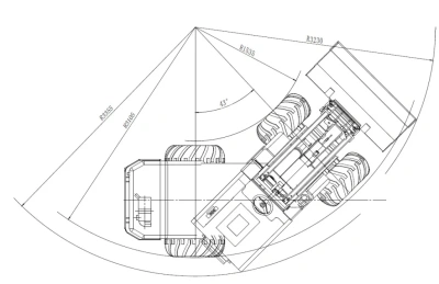 Шарнирно-сочлененный погрузчик TAIAN DY1150. Изображение №17
