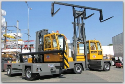 Боковой электропогрузчик BAUMANN EHX 40. Изображение №1