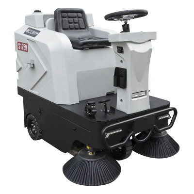Компактная промышленная подметальная машина Xgroup S1250 (1200 мм, 7500 м²/ч, бункер 80 л). Изображение №4