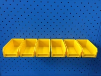 Фото органайзер настенный стелла-техник v-1-650-желтый, 6 ящиков v-1 на сайте www.kiit.ru в интернет-каталоге КИИТ ☎ +7(800) 707-07-45 Изображение №3