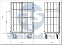 Фото шкаф штм 2 (600х900х1200) на сайте www.kiit.ru в интернет-каталоге КИИТ ☎ +7(800) 707-07-45 Изображение №5