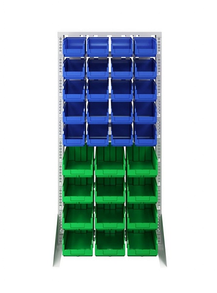 Фото стационарная односторонняя стойка с ящиками стелла-техник а1-00-05-04 на сайте www.kiit.ru в интернет-каталоге КИИТ ☎ +7(800) 707-07-45 Изображение №6