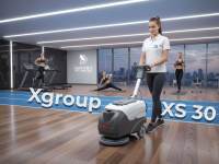 Поломоечная машина XGroup XS30 — 1600 квадратов в час без напряга в спортивном клубе