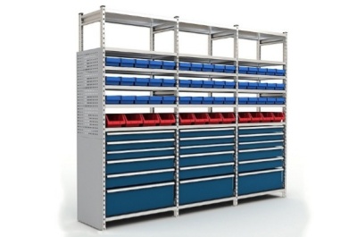 Стеллажи с выдвижными полками ДиКом СТ-031-СК600. Изображение №1