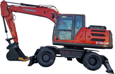 Колёсный экскаватор QUADTRAC E180W (16,5 т, двигатель CUMMINS 6BTAA5.9-C178, 170 л.с., 0,8 м³). Изображение №8