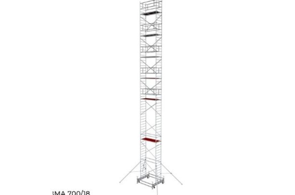 Фото алюминиевая вышка megal вма 700/18 на сайте www.kiit.ru в интернет-каталоге КИИТ ☎ +7(800) 707-07-45