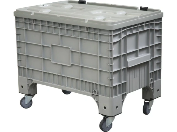 Фото контейнер b-box 1065 mini 1017х636х793 мм на колесах с крышкой на петлях на сайте www.kiit.ru в интернет-каталоге КИИТ ☎ +7(800) 707-07-45