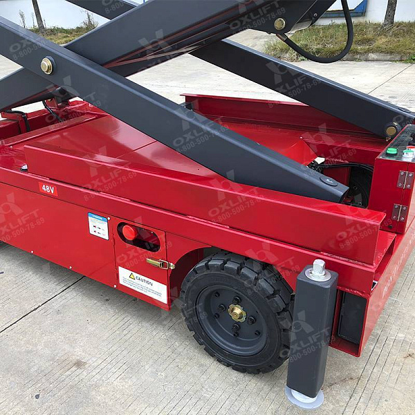 Фото ножничный подъемник qz-050-120 oxlift 500 кг 12 м на сайте www.kiit.ru в интернет-каталоге КИИТ ☎ +7(800) 707-07-45 Изображение №5