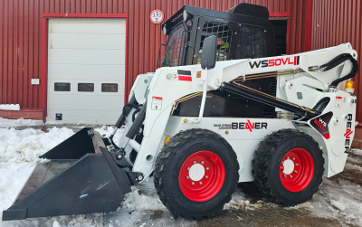 Мини-погрузчик Beaver WS50VL (1100 кг, 3440 мм, Kubota V2403). Изображение №7
