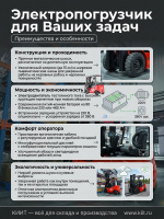 Фото электрический погрузчик ep efl203 на сайте www.kiit.ru в интернет-каталоге КИИТ ☎ +7(800) 707-07-45 Изображение №2
