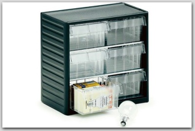 Кассетница Treston 297-3 на 6 прозрачных лотков. Изображение №1