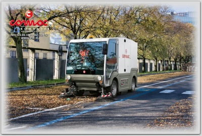 Коммунально уборочная машина COMAC CS 140. Изображение №2