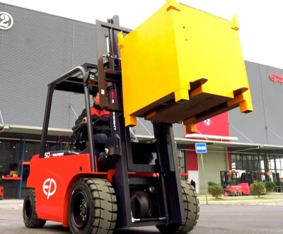 Электропогрузчик EP CPD50L1 5 тонн 4500 мм. Изображение №10