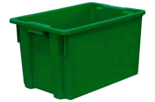 Фото ящик futura 600х400х350 сплошной зеленый на сайте www.kiit.ru в интернет-каталоге КИИТ ☎ +7(800) 707-07-45