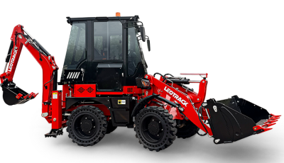 Экскаватор-погрузчик LEOTRACK BL35 (шарнирно-сочлененная рама, полный привод 4WD, 1600 кг). Изображение №6