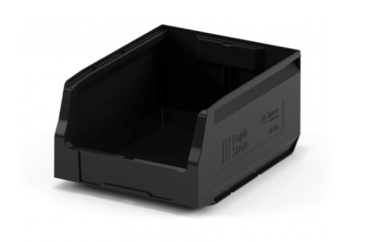 Лоток Iplast 12.412 300х225х150 мм, черный. Изображение №1