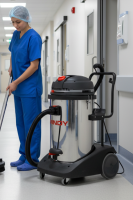 Профессиональный пылесос Lavor Windy 378 IR с 3 турбинами и баком из нержавейки для сухой и влажной уборки