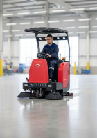 Подметальный райдер VOSTOK SW1450 | Две щетки, бак для мусора 150 л, для больших территорий