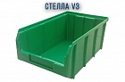 Пластиковый ящик Стелла V3 зеленый