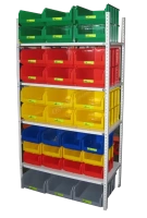 Стеллаж полочный с ящиками Стелла-техник СУ-4