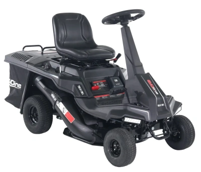 Газонокосилка с сиденьем EVOline TRG 61 CM L (райдер, 61 см, 7,2 л.с., 150 л травосборник, светодиодные фары). Изображение №3