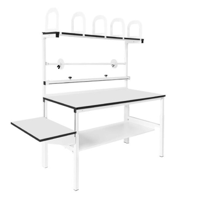 Упаковочный стол GRESSON КСР-1200x900 — увеличенная глубина для работы с крупногабаритными грузами. Изображение №8